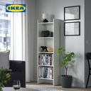 IKEA BAGGEBO Rak Buku Putih 50x25x160 cm