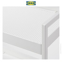 IKEA NISSAFORS Rak Troli Serbaguna Putih 51x30x83cm