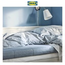 IKEA AGOTNES Kasur Busa Tipe Keras Biru Muda 90x200 cm