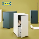 IKEA ALEX Unit Penyimpanan Putih Minimalis 36x70 cm