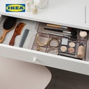 IKEA SYVDE Meja Rias Putih Minimalis 100x48 cm