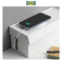 IKEA SATTING Kotak Pengatur Kabel Dengan Penutup Minimalis