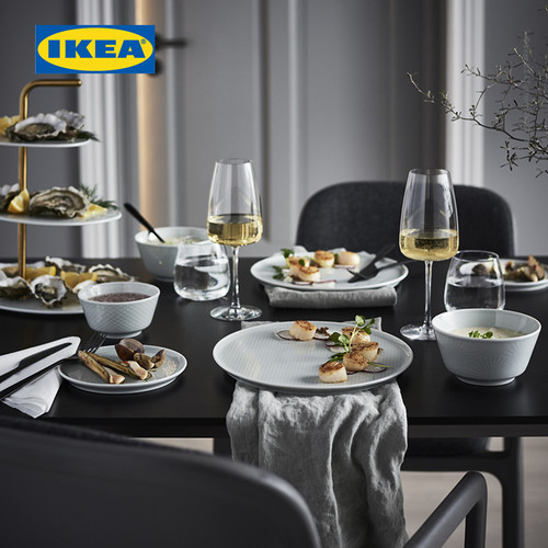 IKEA DYRGRIP Gelas Kaca Bening untuk Wine 42cl
