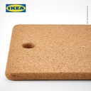 IKEA HEAT Alas Panci Bahan Gabus 23x17cm Isi 2pcs