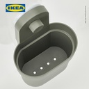 IKEA OBONAS Wadah Penyimpanan Dengan Plastik Hisap Serbaguna