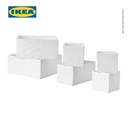 IKEA SKUBB Kotak Penyimpanan Kecil 6 set box