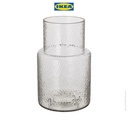 IKEA KONSTFULL Vas Bunga Minimalis Bahan Kaca Berpola 26cm