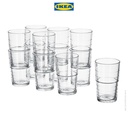 IKEA SVEPA Gelas Kaca Bening 31cl Isi 12pcs