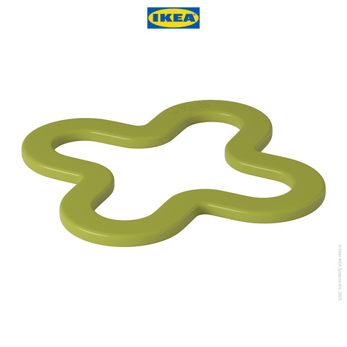 IKEA LAGG Alas Panci Serbaguna Hijau 18x18cm