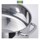 IKEA 365+ Panci Kaserol Dengan Penutup Stainless Steel 7L