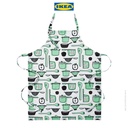IKEA RINNIG Celemek Serbaguna 69x85cm