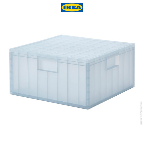 IKEA PANSARTAX Kotak Penyimpanan Serbaguna Dengan Tutup 33x33x16.5cm
