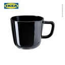 IKEA BACKIG Mug / Gelas Minum Hitam 35cl