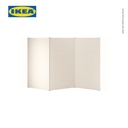 IKEA VARHAUG Penyekat Ruangan Minimalis Krem 242x157cm
