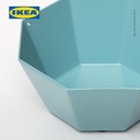 IKEA GOKVALLA Mangkuk Saji Biru 13x13x6cm