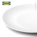 IKEA GOKVALLA Piring Makan Putih 26cm