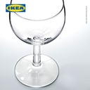 IKEA FORSIKTIGT Gelas Anggur Kaca Bening 16cl Isi 6pcs