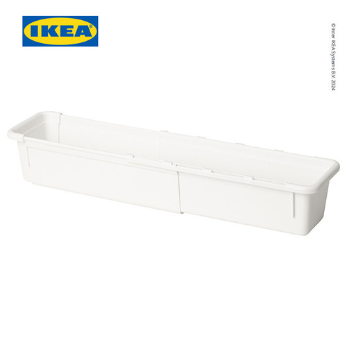 IKEA KACKLA Kotak Penyimpanan Yang Dapat Dipanjangkan 18-28x13cm