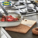 IKEA HEAT Alas Panci Bahan Gabus 23x17cm Isi 2pcs