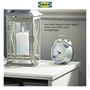 IKEA DEKAD Jam Alarm dengan Desain Bersih dan Klasik