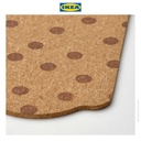IKEA SOLABBORRE Alas Piring Bahan Gabus 42x32cm