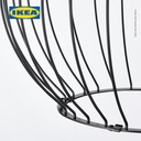 IKEA GRINDFALLET Lampu Gantung Minimalis Hitam 30cm