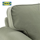 IKEA EKTORP Sofa 3 Dudukan Abu-Abu Hijau Nyaman Berkualitas
