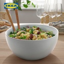 IKEA GOKVALLA Mangkuk Makan Putih 21cm