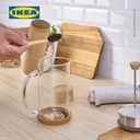 IKEA RODMULLE Kaleng Penyimpanan Kopi / Teh Dengan Sendok