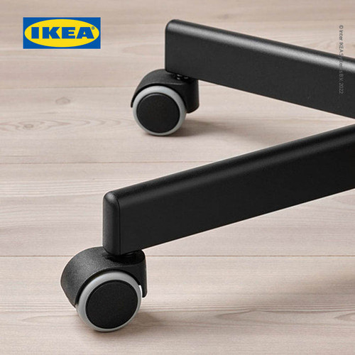 IKEA FLINTAN Kursi Kerja Kantor dapat Diputar Hitam