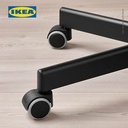 IKEA FLINTAN Kursi Kerja Kantor dapat Diputar Hitam