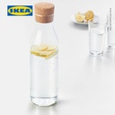 IKEA 365+ KARAFE Botol Bening 1L dengan tutup