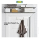 IKEA ENUDDEN Gantungan Pintu Kamar Putih