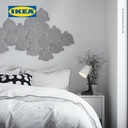 IKEA SVALLET Lampu Meja Kerja Warna Abu-Abu/Putih