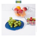 IKEA SUMPCYPRESS Mangkok Dengan Penutup Serbaguna Set Isi 2pcs