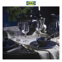 IKEA STRIMMIG Mangkuk Saji Biru 15cm Isi 4pcs