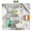 IKEA UPPFYLLD Sendok Takar / Cangkir Ukur Putih/Hijau Set Isi 2pcs