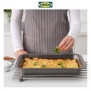 IKEA HEMMABAK Loyang Baking / Masak Serbaguna Abu-abu 36x27cm
