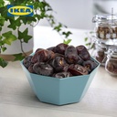 IKEA GOKVALLA Mangkuk Saji Biru 13x13x6cm