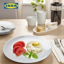 IKEA GOKVALLA Piring Makan Putih 26cm