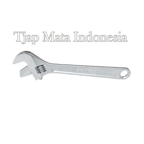 TJAP MATA / CAP MATA Kunci Inggris / Adjustable Wrench 10" (2 In 1) C