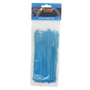 TORA Kabel Tis Nylon 2.5 x 150 mm - Tali Ikat Warna Biru 100 Pcs