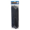 TORA Kabel Tis Nylon 4.8 x 300 mm - Tali Ikat Warna Hitam 100 Pcs