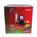 LINZ Regulator Las CO2 + Heater 220V - Carbon Dioxide Regulator Brass Body REG815