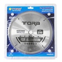 TORA Mata Potong Aluminium 10 Inch x 120T -TCT Saw Blade Aluminum