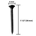 TRZ Sekrup Gypsum 1 1/2" x 6 MM - Drywall Screw