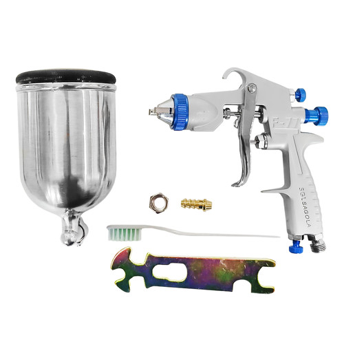 SAGOLA Spray Gun F77G Pro Class Satin - Alat Semprot Cat Tabung Atas