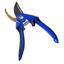 TORA Gunting Dahan 8 Inch Double TPR Blade Surface - Prunning Shear Blue Black