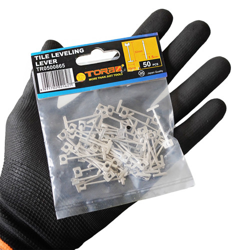 TORA Tile Balancer Level Chrome 1.5 MM Isi 50 Pcs - Pin Besi
