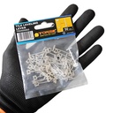 TORA Tile Balancer Level Chrome 1.5 MM Isi 50 Pcs - Pin Besi